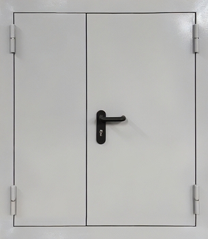 Серый полуторастворчатый стальной люк Серый полуторастворчатый стальной люк