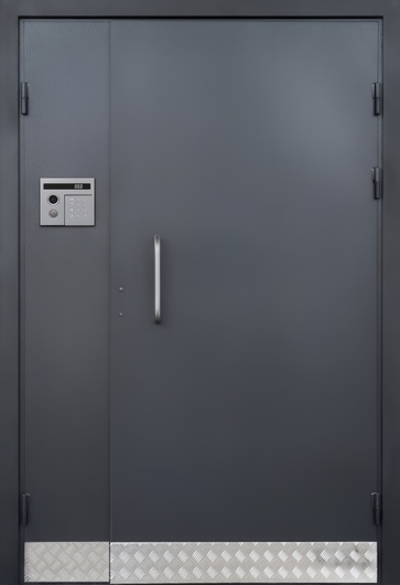 Дверь в подъезд двухстворчатая Дверь в подъезд двухстворчатая