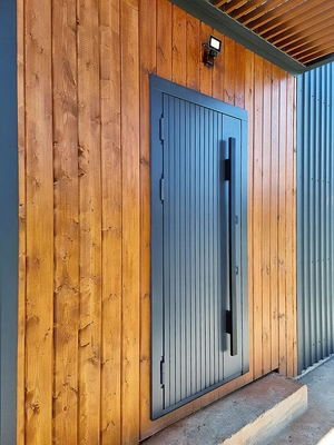 Двери «Ника Сталь» на заказ: фото работ в декабре Двери «Ника Сталь» на заказ: фото работ в декабре