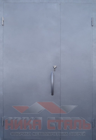 Дверь техническая двухстворчатая Дверь техническая двухстворчатая