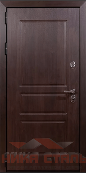 Входная уличная дверь с зеркалом Входная уличная дверь с зеркалом