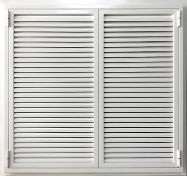Двустворчатые ставни-жалюзи на окно Двустворчатые ставни-жалюзи на окно