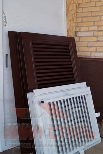 Решетка жалюзийная наружная Решетка жалюзийная наружная