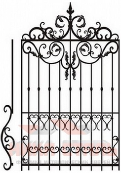 Кованая решетка на окно КР 27 Кованая решетка на окно КР 27