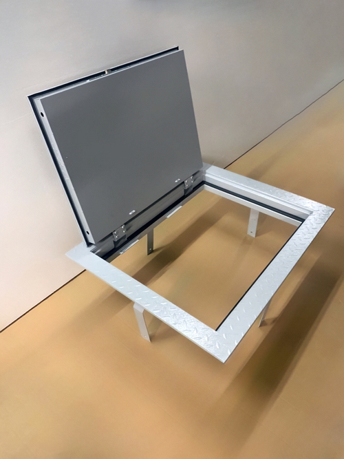 Люк из рельефной стали Люк из рельефной стали