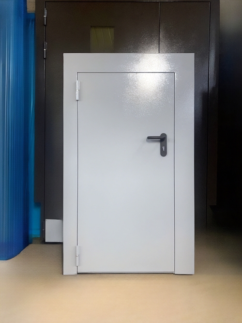 Серый противопожарный люк Серый противопожарный люк