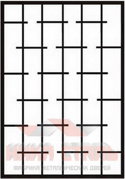 Сварная решетка на окно СР 3