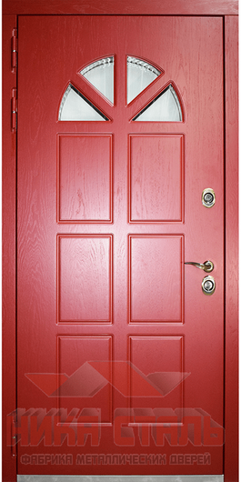 Дверь терморазрыв со стеклом Дверь терморазрыв со стеклом